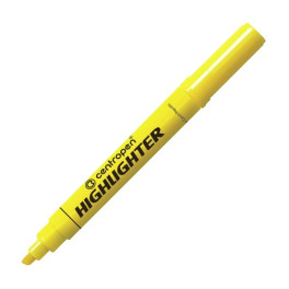 Zvýrazňovač Centropen 8852_8552 HIGHLIGHTER 1-4,6mm žlutý