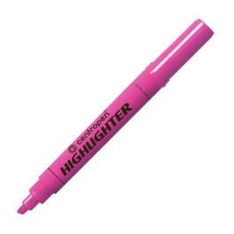 Zvýrazňovač Centropen 8852_8552 HIGHLIGHTER 1-4,6mm růžový